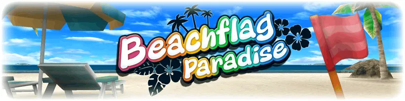 Beach Flag Paradise
